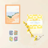 Appreciation Gift Box Gift Box Elana Gabrielle Gift Box with Sunrise Linen Tea Towel in Lemon 