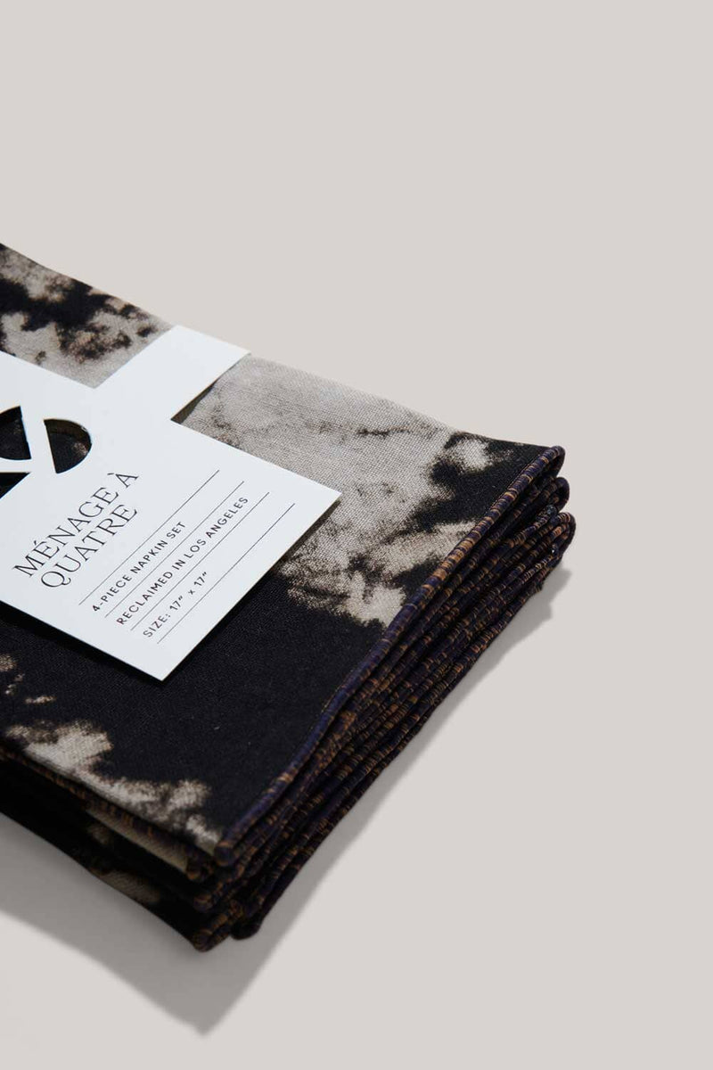 ATELIER SAUCIER After Dark Linen Napkins | Set of 4 NAPKINS ATELIER SAUCIER 