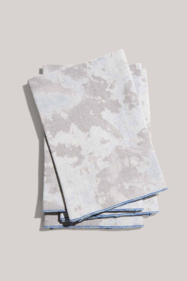 ATELIER SAUCIER Blue Sky Linen Napkins | Set of 4 NAPKINS ATELIER SAUCIER 