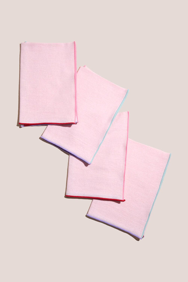 ATELIER SAUCIER Candy Crush Linen Napkins | Set of 4 NAPKINS ATELIER SAUCIER 