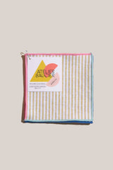 ATELIER SAUCIER Carnival Stripe Cocktail Napkins | Set of 4 COCKTAIL NAPKINS ATELIER SAUCIER 