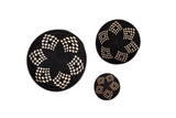 Azizi Life Bariku Woven Bowls - Black + Tea Woven Bowls Azizi Life 