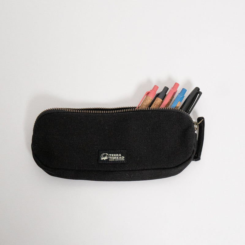 Bataí Pencil Bag Pouches Terra Thread Black 