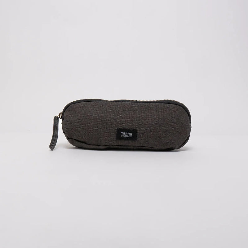 Bataí Pencil Bag Pouches Terra Thread Charcoal Grey 