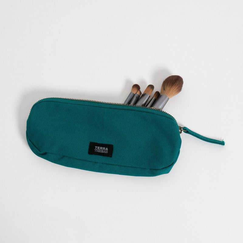 Bataí Pencil Bag Pouches Terra Thread Deep Sea Teal 