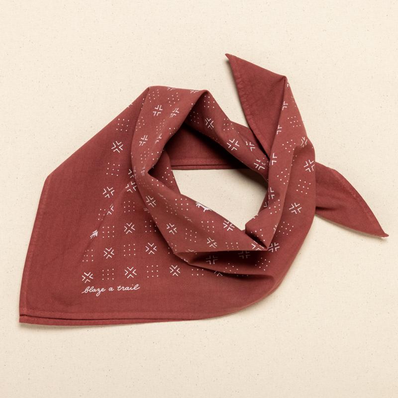 Blaze a Trail Bandana Bandanas + Masks Jenni Earle 