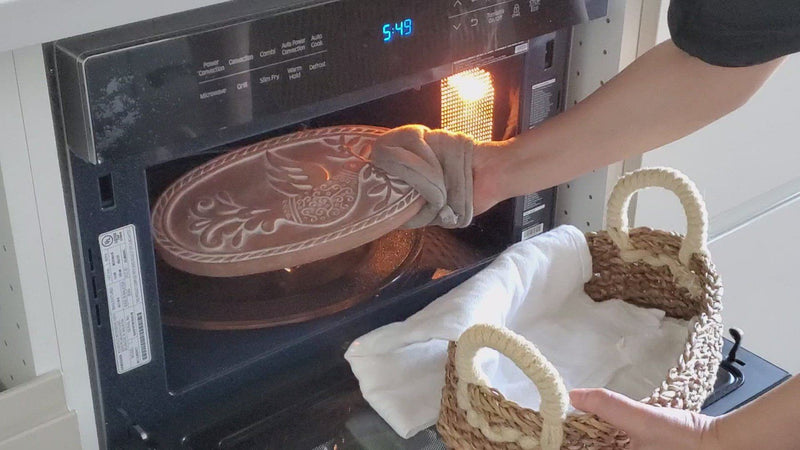 Bread Warmer + Basket - Owl Round Trays Korissa 