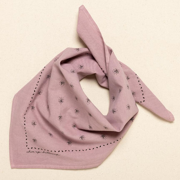 Chin Up Buttercup Bandana Bandanas + Masks Jenni Earle 