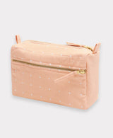 Cross Stitch Medium Toiletry Bag Toiletry Bags Anchal Light Pink 