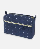 Cross Stitch Medium Toiletry Bag Toiletry Bags Anchal Navy 