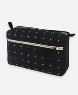 Cross Stitch Toiletry Bag - Charcoal Accessories Anchal Project 