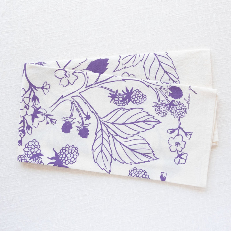 Elana Gabrielle Berries Cotton Tea Towel Tea Towels Elana Gabrielle 