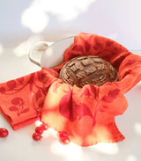 Elana Gabrielle Tomato Linen Napkins - Set of 2 Napkins Elana Gabrielle 