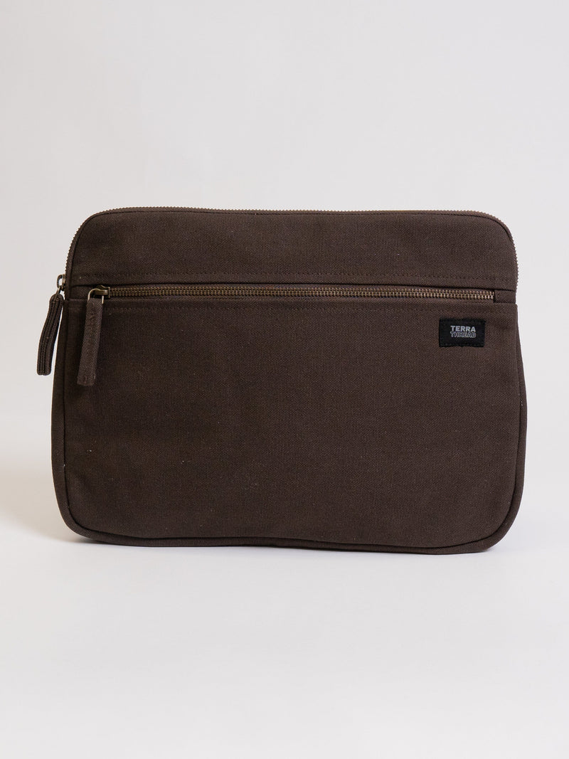 Erdig Laptop Sleeve Pouches Terra Thread 13" Chestnut Brown 