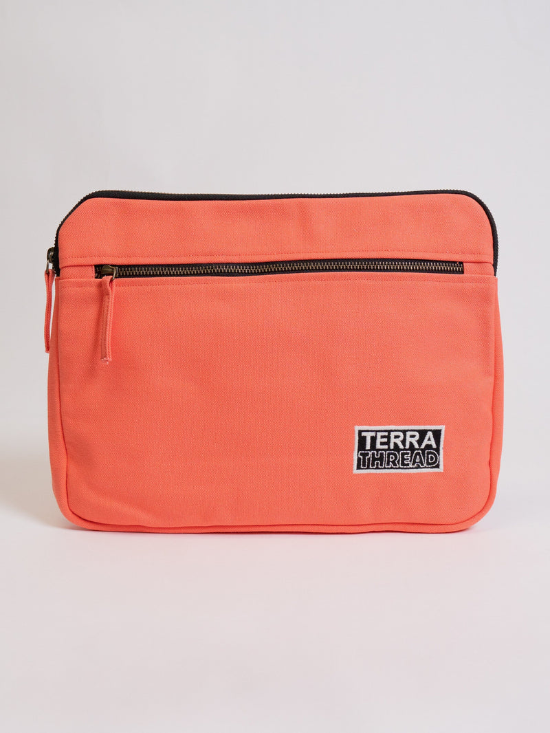 Erdig Laptop Sleeve Pouches Terra Thread 13" Coral Pink 