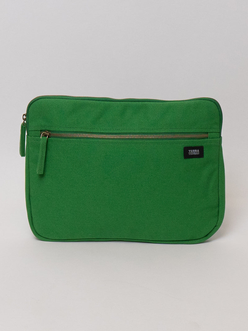 Erdig Laptop Sleeve Pouches Terra Thread 13" Moss Green 