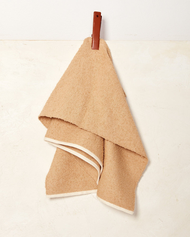 Everyday Organic Cotton Hand Towel Towels Minna Set of 2 Fawn 