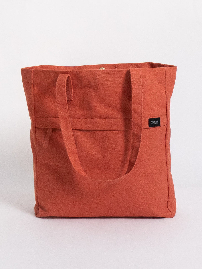 Executive Work Tote Bag Tote Bags Terra Thread Burnt Orange 