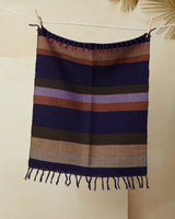 Fruit Stripe Hand Towel Towels Minna Dark Plum 