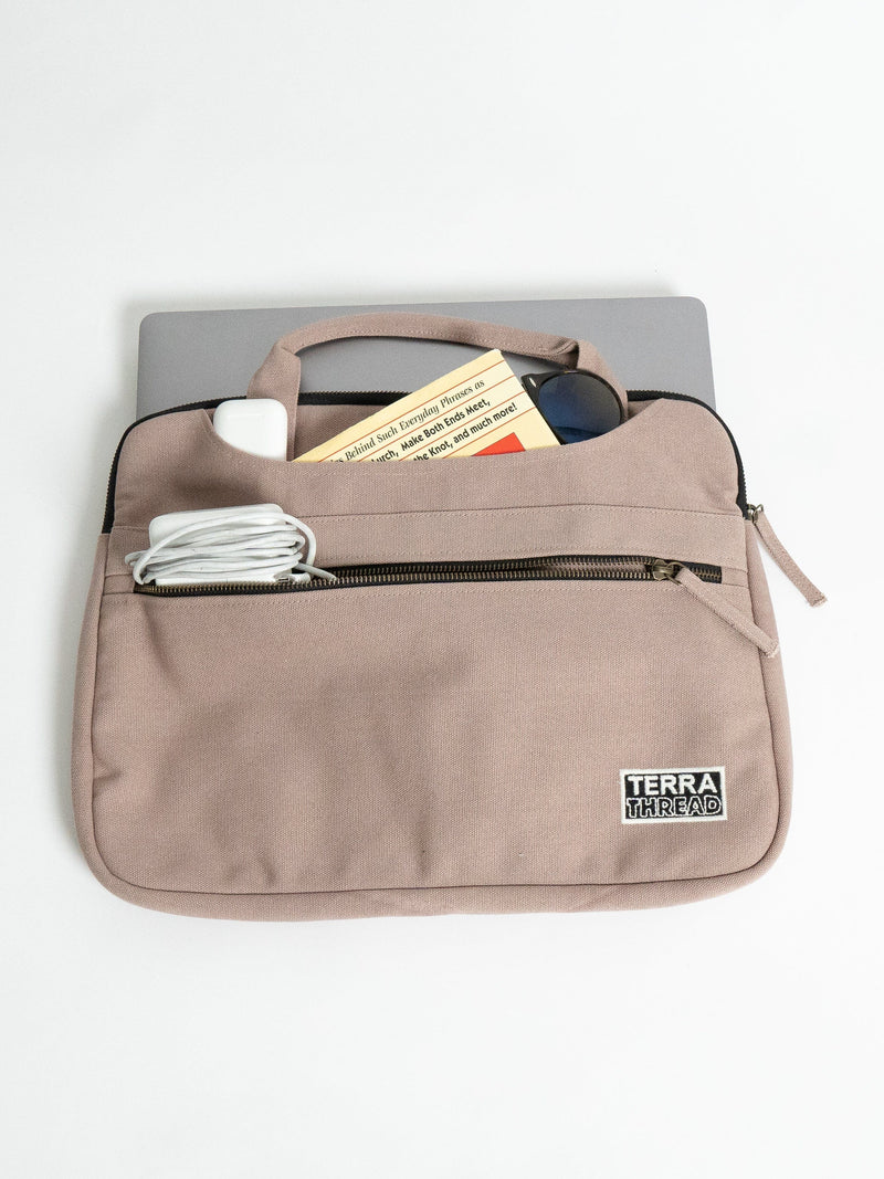 Hasta Laptop Sleeve with Handle Pouches Terra Thread 