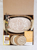 Home Essentials Gift Box Gift Box Korissa Oval Bird 