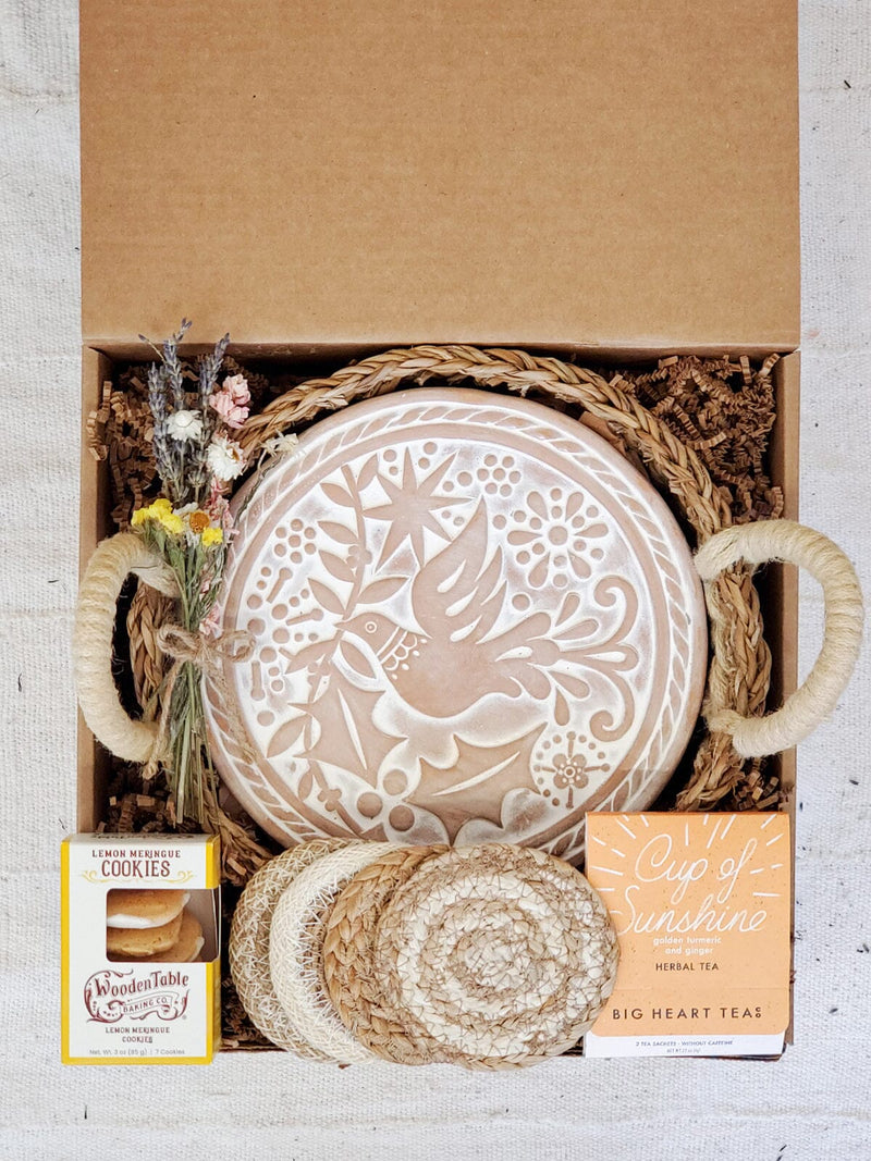 Home Essentials Gift Box Gift Box Korissa Round Bird 