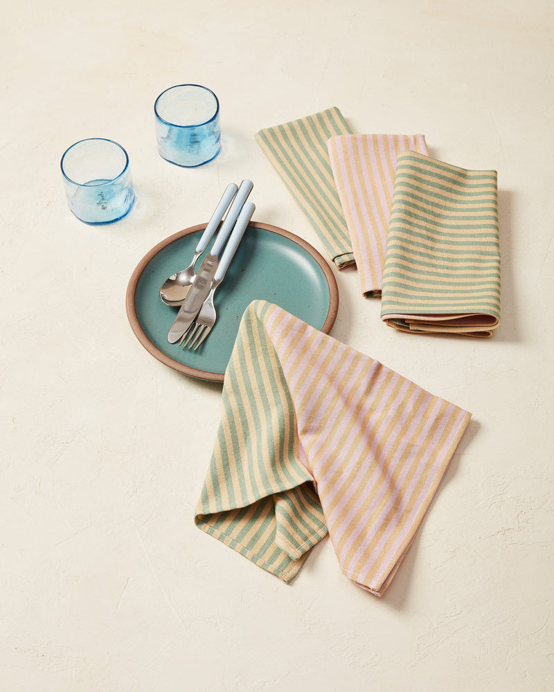 Hudson Stripe Napkin Table Linens Minna 