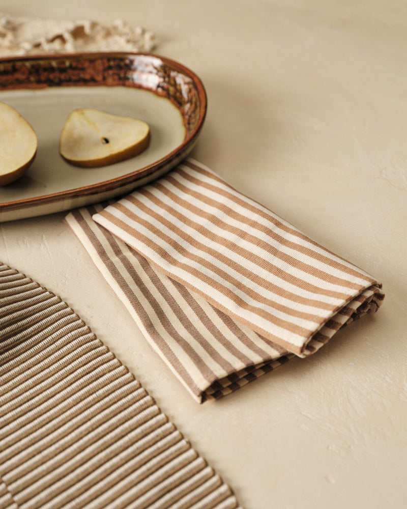 Hudson Stripe Napkin Table Linens Minna 