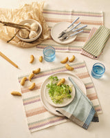 Hudson Stripe Napkin Table Linens Minna 