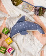 Kantha Handmade Stuffed Dolphin Toys Anchal 