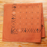 'keep going' bandana Cotton Jenni Earle 