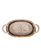 Korissa Bread Warmer & Basket - Tree of Life Oval KITCHEN Korissa 