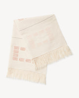 Minna Blocks Towel Rust Kitchen Textiles Minna