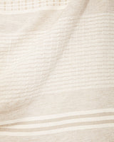 Minna Marta Throw Cream Blanket Minna