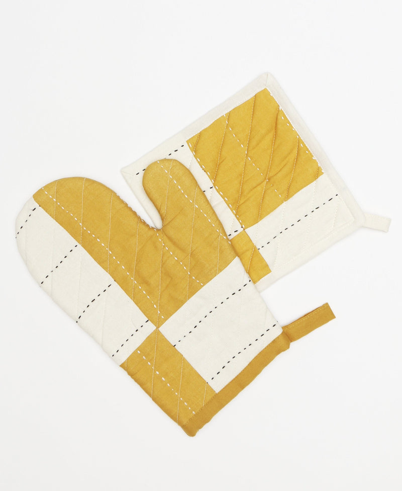 Quilted Oven Mitt Oven Mitts & Pot Holders Anchal Project 