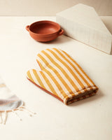 Sol Double Sided Oven Mitt Kitchen Textiles Minna Honey 