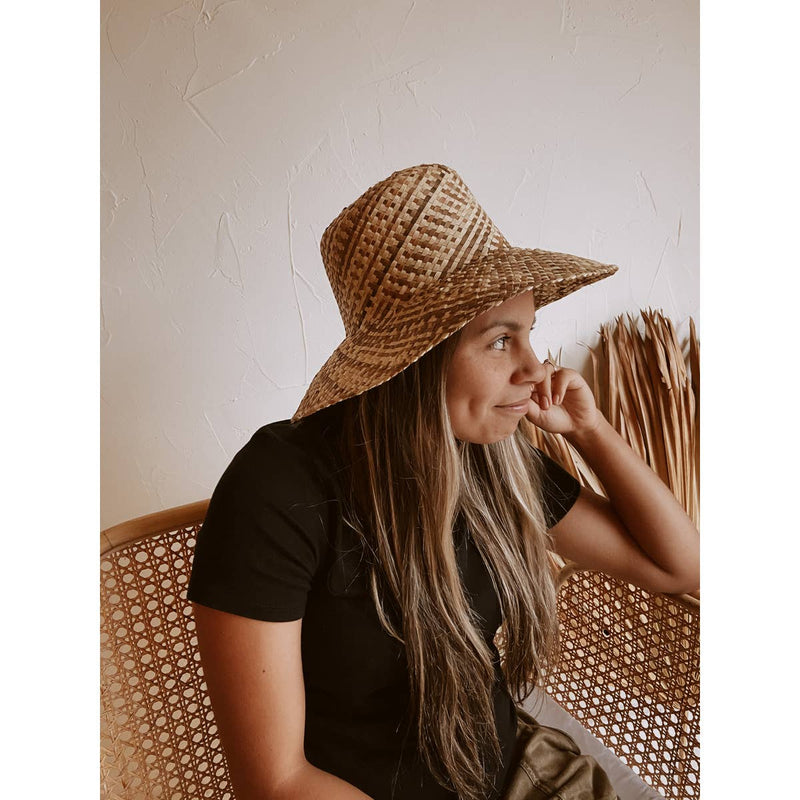 Village Thrive Ombre Woven Bucket Hat Hats + Visors Village Thrive 