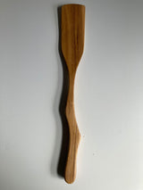 Village Thrive Teak Wavy Spatulas Kitchen Village Thrive 