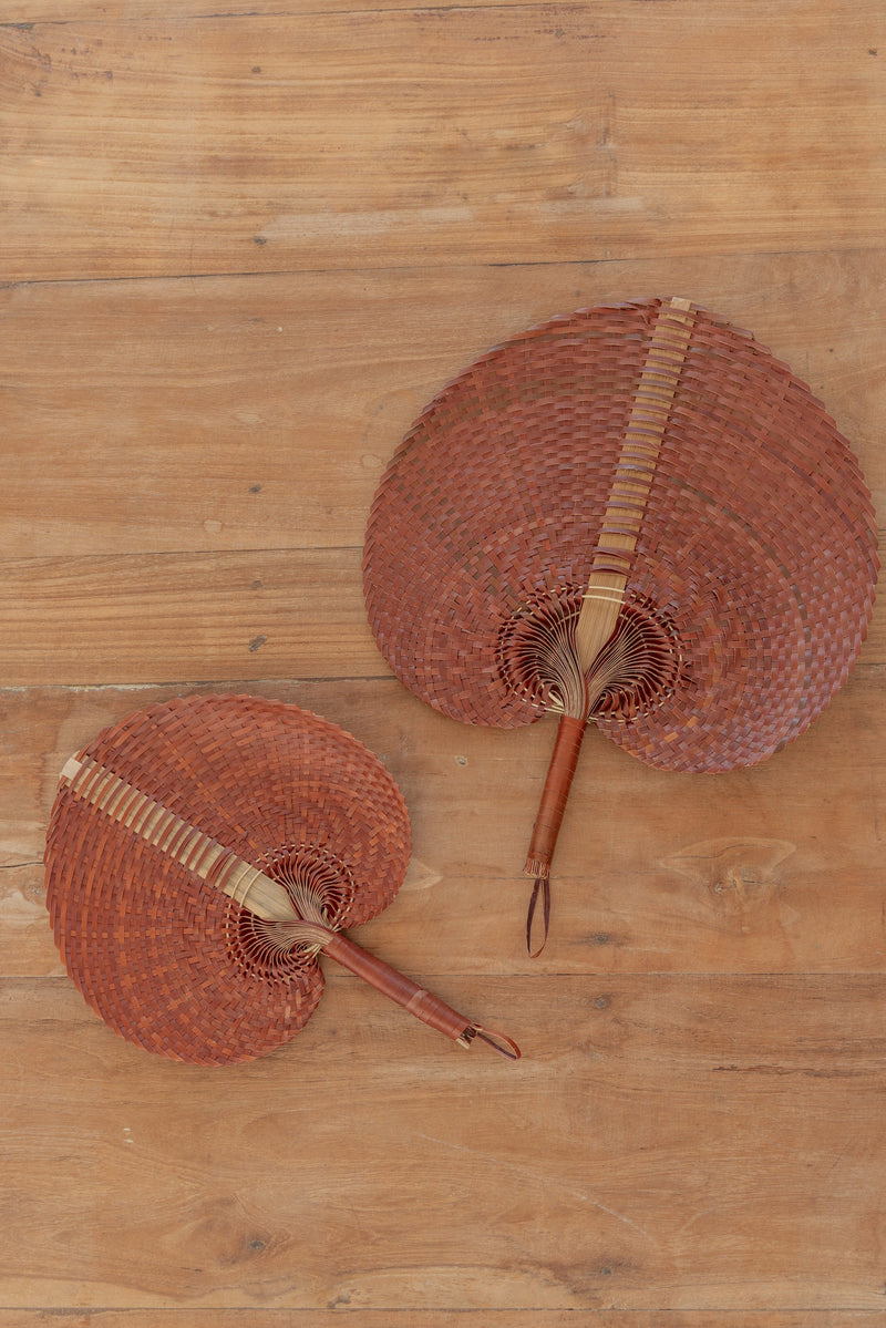 Village Thrive Woven Paradisio Fan Fans Village Thrive 