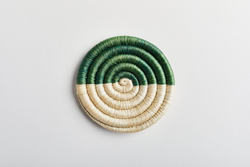 Zuahaza Monserrate Multi Round Woven Coasters Zuahaza 